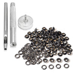Eyelets with Tool Set - (Pack of 100)