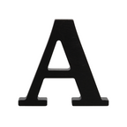 Large Wooden Capital Alphabet Letters