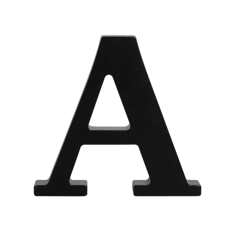 Large Wooden Capital Alphabet Letters