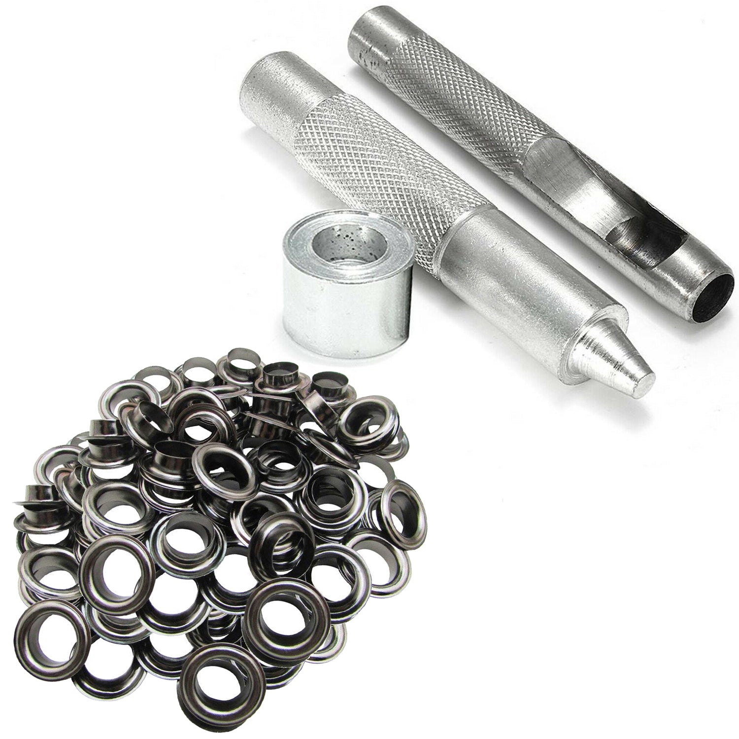 Eyelets with Tool Set - (Pack of 100)