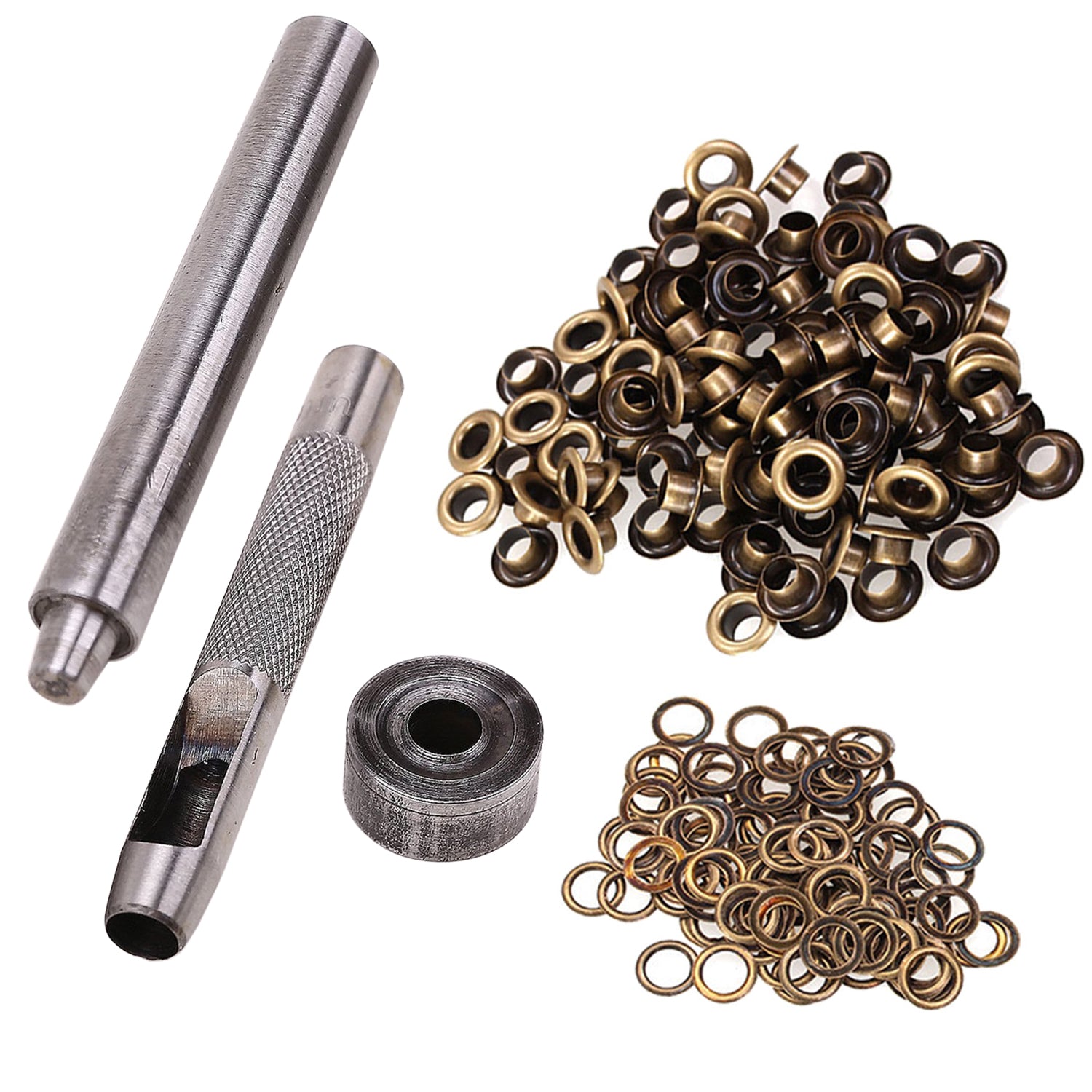 Eyelets with Tool Set - (Pack of 100)
