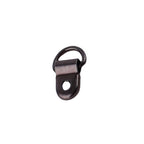 10mm Metal Single Hole D-Ring Hooks (Pack of 2)