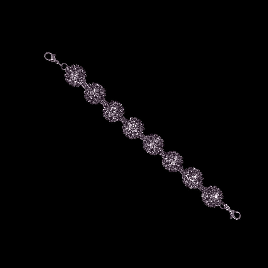 Sew-On Single-Row Diamante Motif