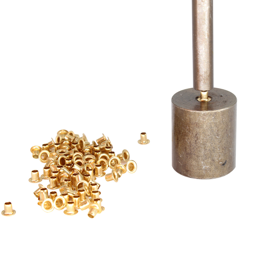 Eyelets with Tool Set - (Pack of 100)