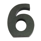 Large Wooden Flat Bottom Number