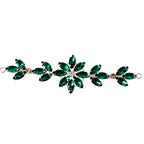 Sew-On Diamante Flower Motif
