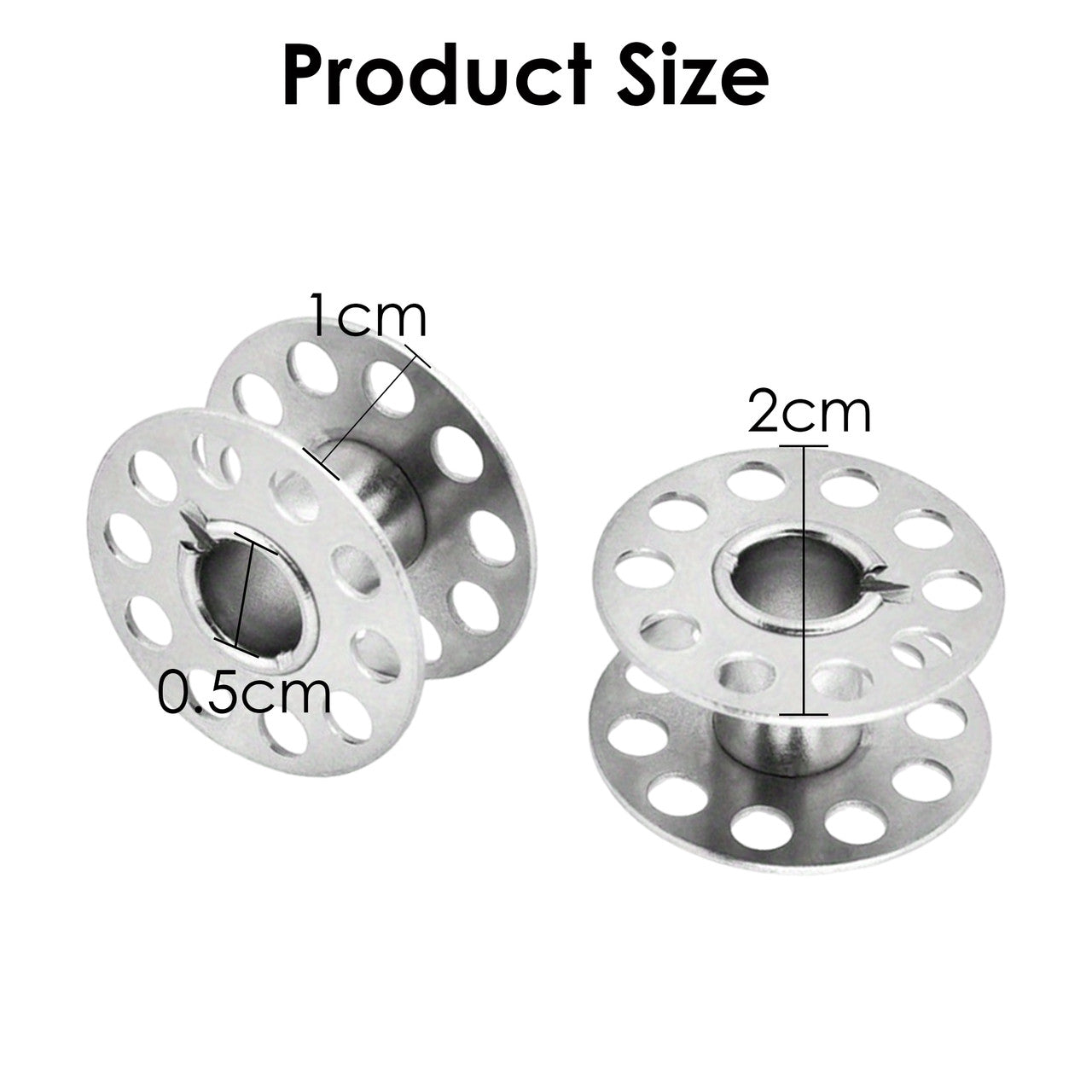 Metal Sewing Machine Bobbins - 1PC