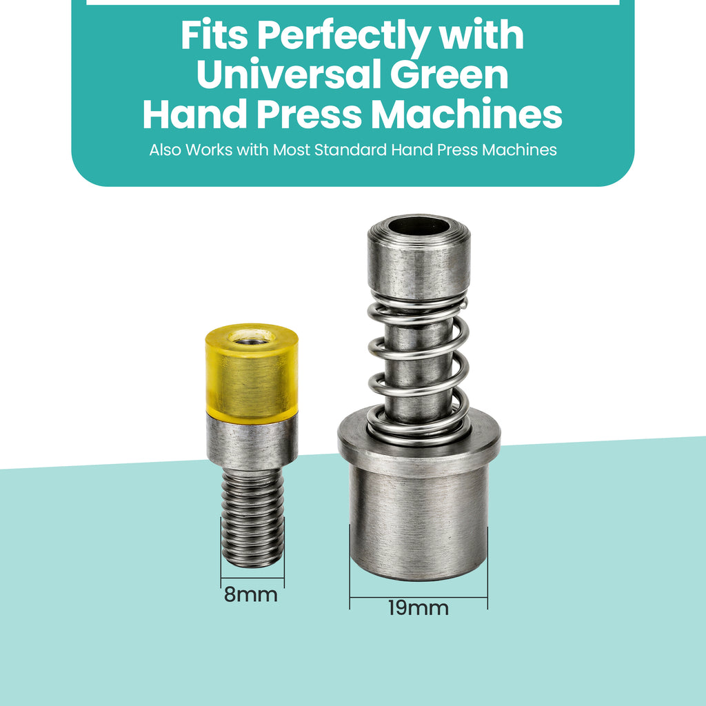 Acrylic Diamante Rivets Die Set for Green Machine Hand Press