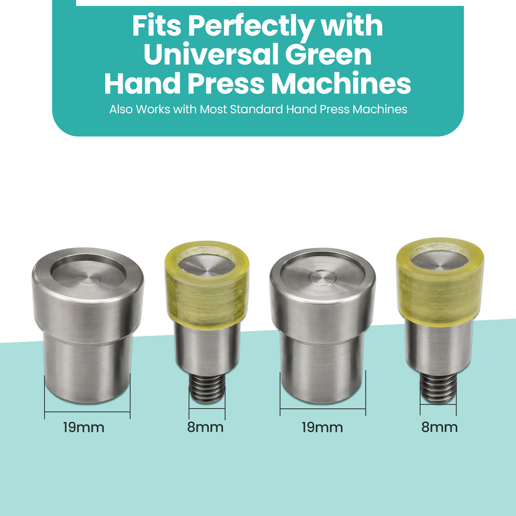 Magnetic Clasps Rivets Die Set for Green Machine Hand Press