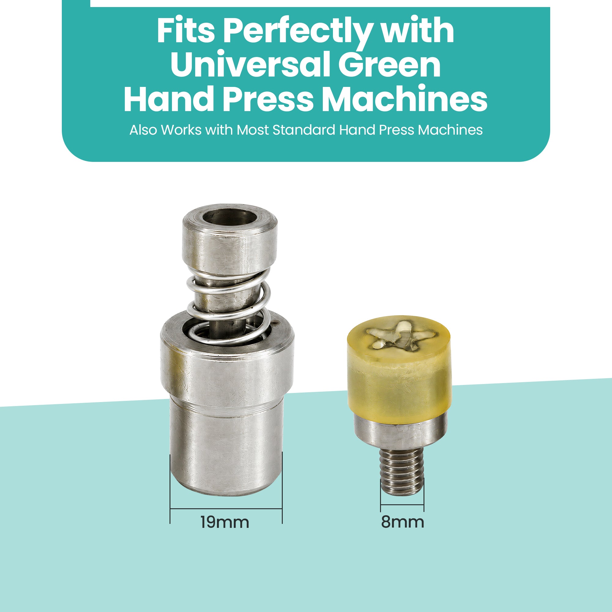Star Stud Die Set for Green Machine Hand Press