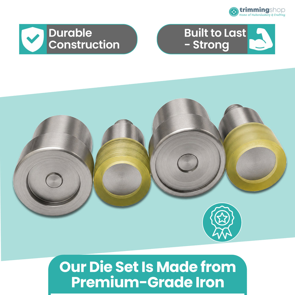 Magnetic Clasps Rivets Die Set for Green Machine Hand Press