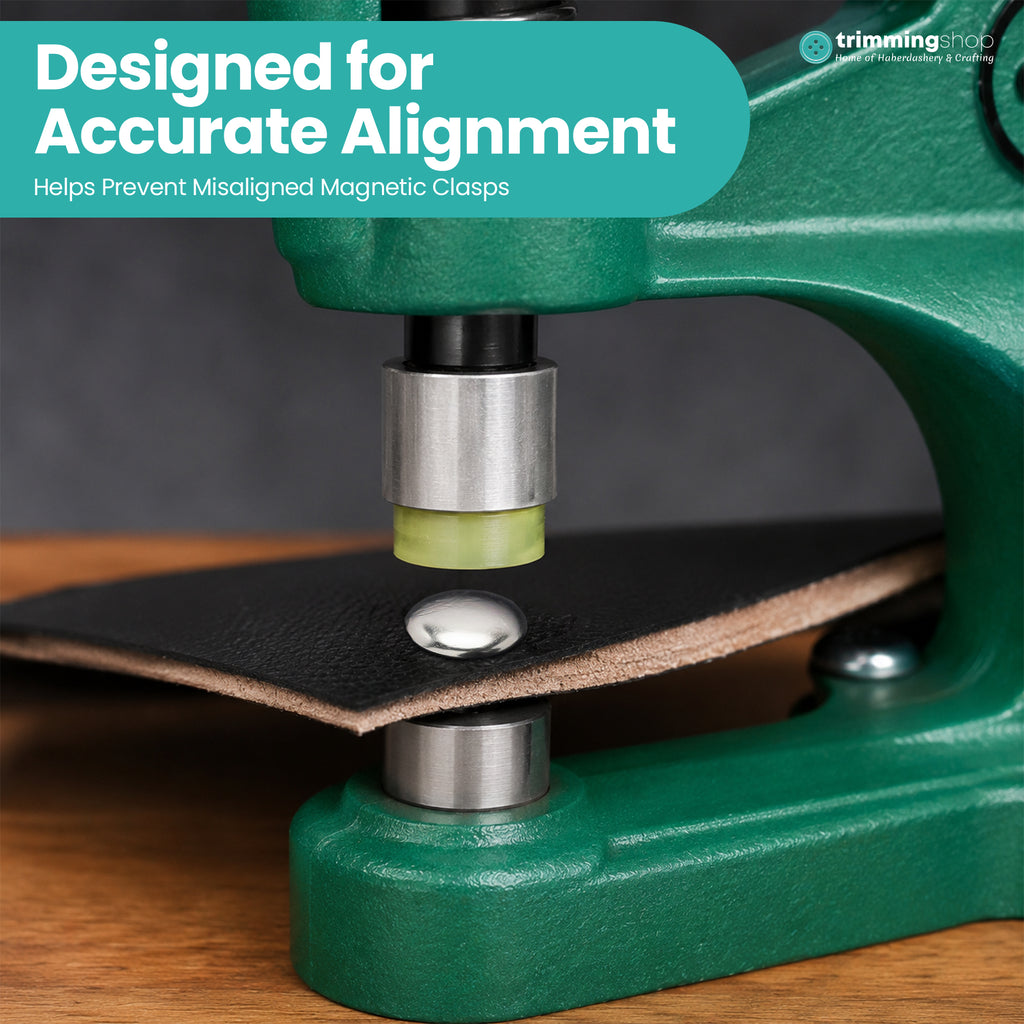 Magnetic Clasps Rivets Die Set for Green Machine Hand Press
