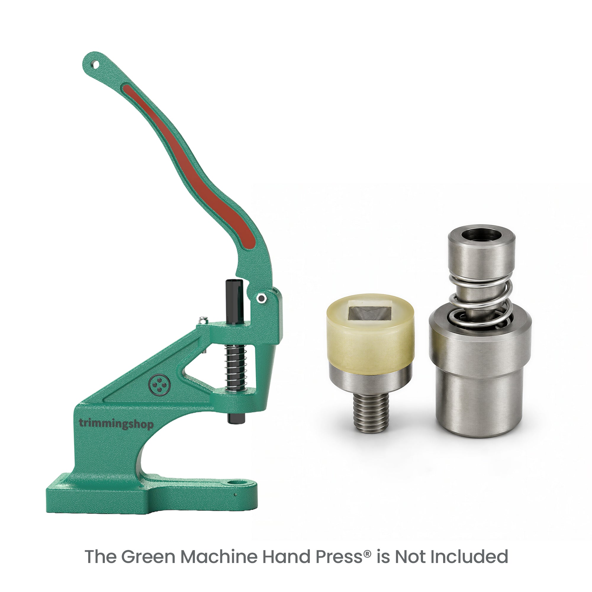 Low-Cone Pyramid Studs Die Set for Green Machine Hand Press