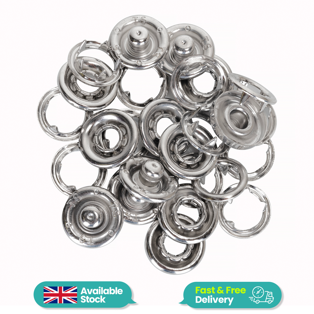Nickel-Free Brass Snap Poppers