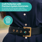 Long Barrell Eyelets - (100 Sets)