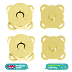 Sew-on Magnetic Snap Fastener Metal Clasps