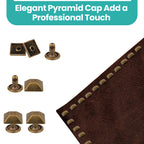Pyramid Bag Feet Rivets – Decorative Metal Studs