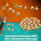 12mm / 14mm Bag Feet Mushroom Rivet