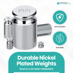 Precision Stainless Steel Calibration Weights Set