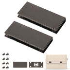 Rectangular Magnetic Edge Clasp Plates (Set of 2)