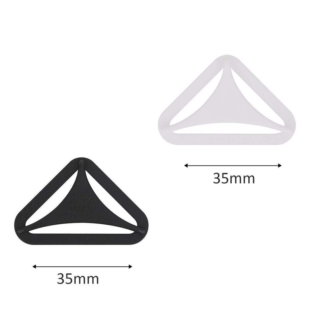 Triangle Hardware Clips KAM Plastic Triangle Buckle Clip Hooks - 10pcs - Trimming Shop ...