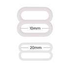 KAM Plastic Bra Strap Adjuster Buckles (Pack of 10)