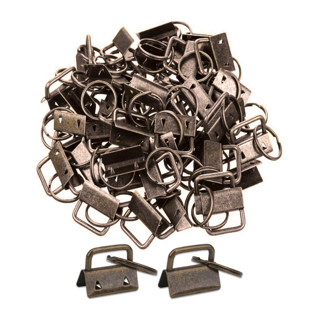 25mm Wrist Key Chain with Split Rings (Pack of 5)