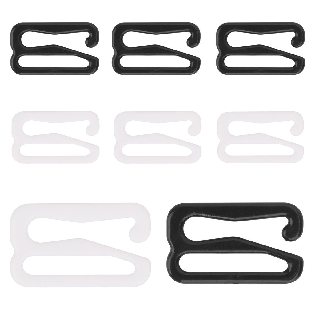 KAM Tri-Glide Slider Buckle Bra Hooks (Pack of 10)