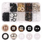 Round Sew On Buttons Selection Box