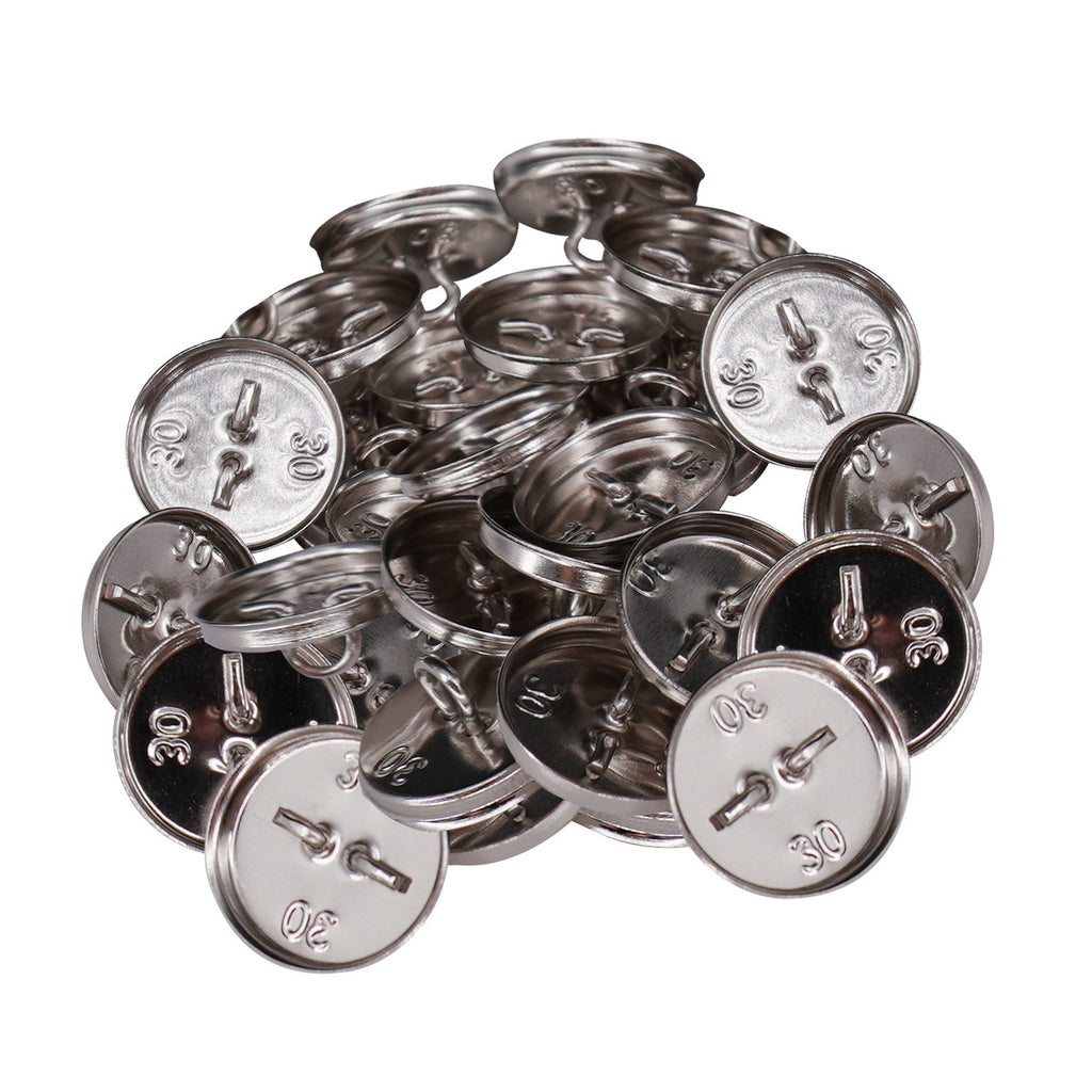 Aluminium Button Blanks (Pack of 50)