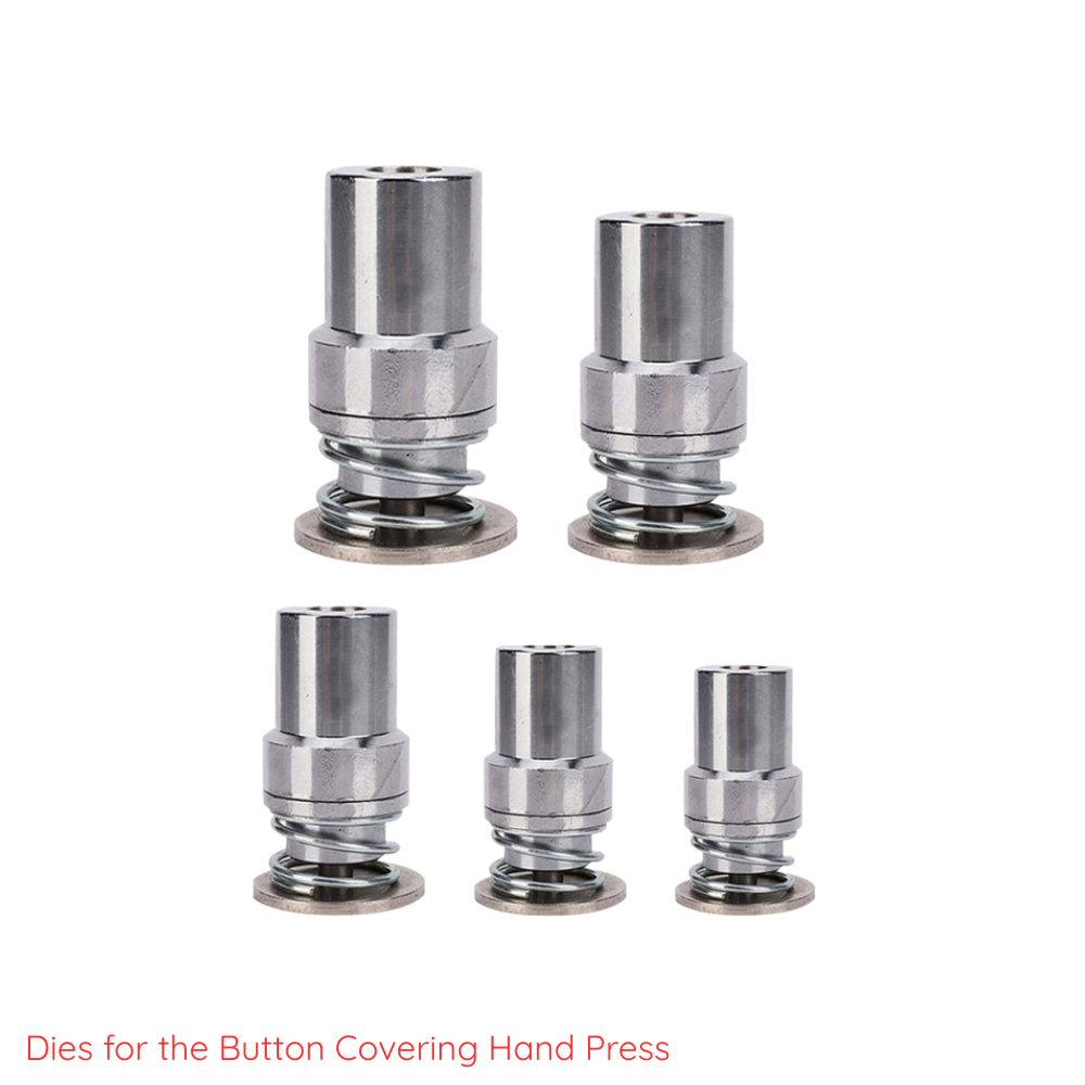 Fabric Covered Button Making Dies for Blue Button Covering Press