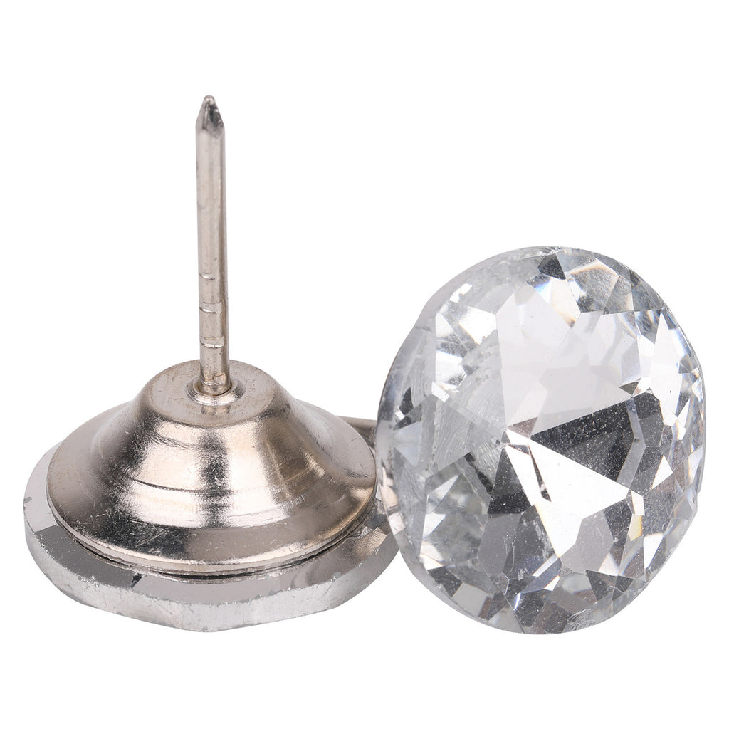 Faux Crystal Head Upholstery Nail Buttons