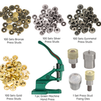 The Green Machine Hand Press® with Press Studs and Fixing Dies Set