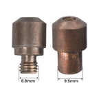 Double Cap Rivet Fixing Die Set with Pink ZYT Table Top Plier