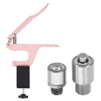 Eyelet Fixing Dies Set with Pink ZYT Table Top Plier