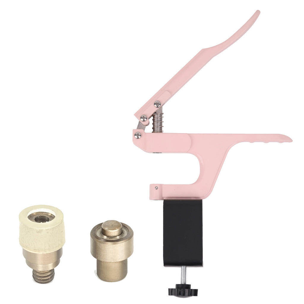 Snap Poppers Dies Set with Pink ZYT Table Top Plier