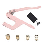 Press Studs Fixing Die Set with Pink ZYT Table Top Plier