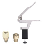 Snap Poppers Dies Set with Silver ZYT Table Top Plier