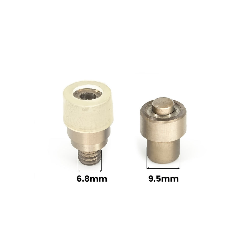 Snap Poppers Dies Set with Silver ZYT Table Top Plier