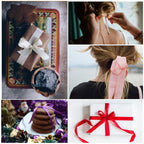 10m Double Sided Satin Ribbon