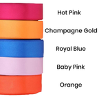 25m Double Sided Satin Ribbon Roll