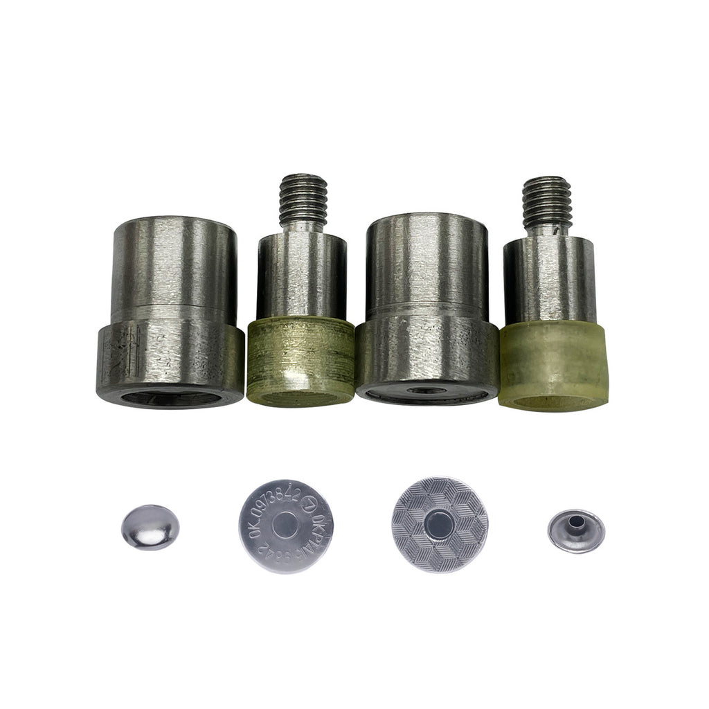 Double Cap Magnetic Clasp Snap Fastener Fixing Die