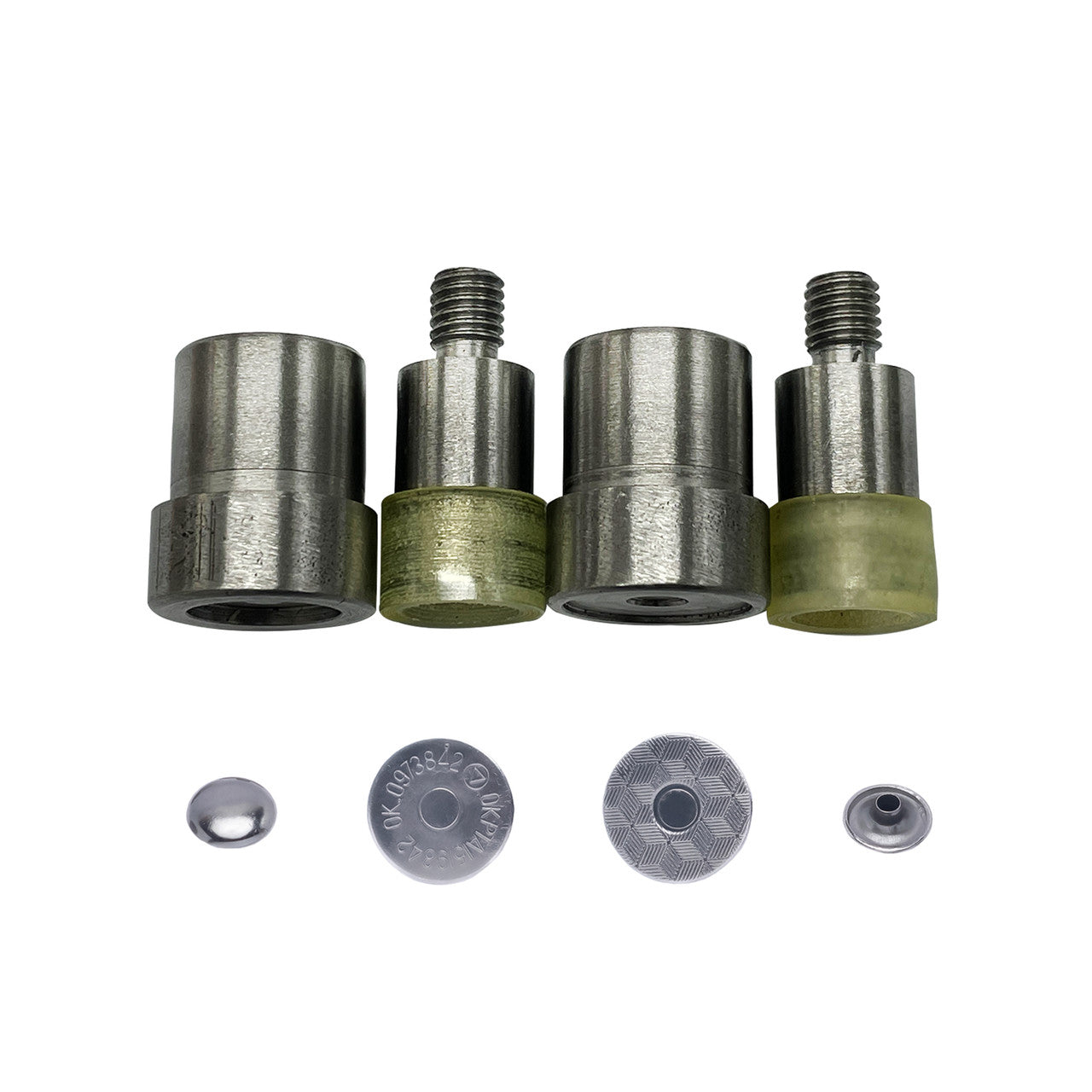 Double Cap Magnetic Clasp Snap Fastener Fixing Die