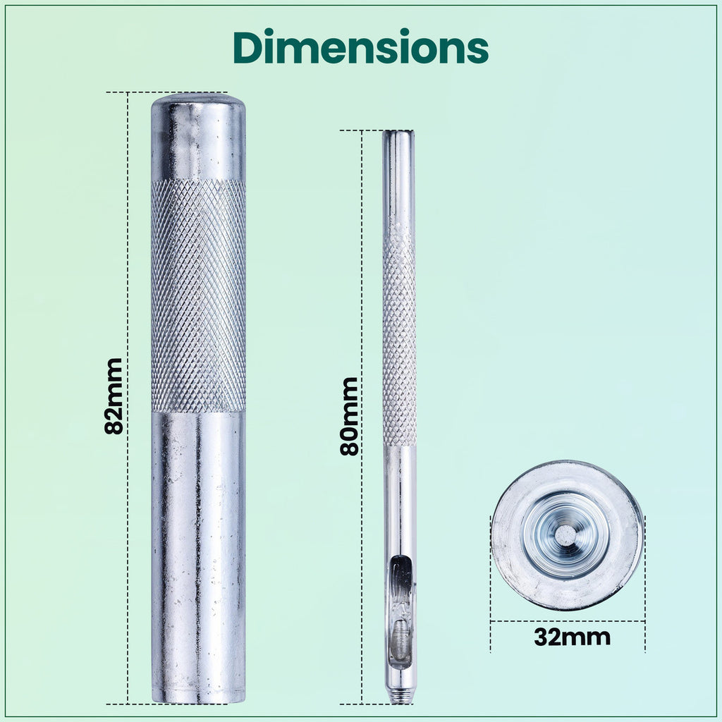 Double Cap Rivets Fixing Hand Tool