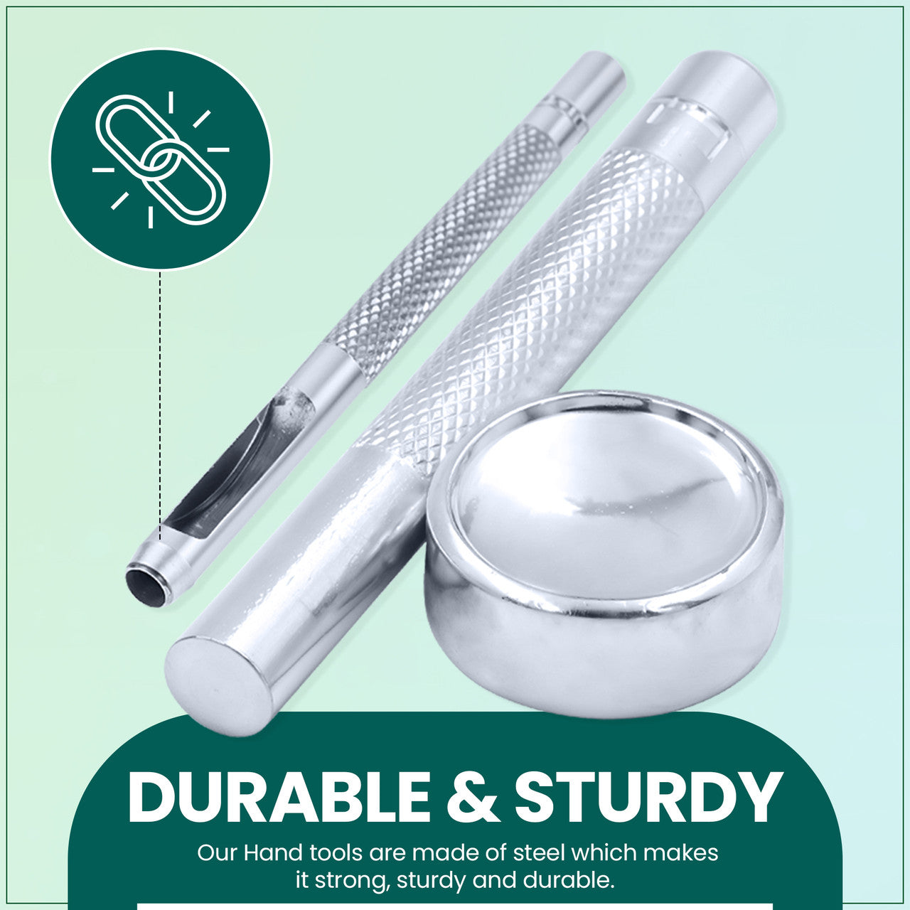 Double Cap Rivets Fixing Hand Tool