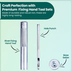 Double Cap Rivets Fixing Hand Tool