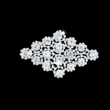 Rhinestone Motif Diamante Crystals Applique - 008
