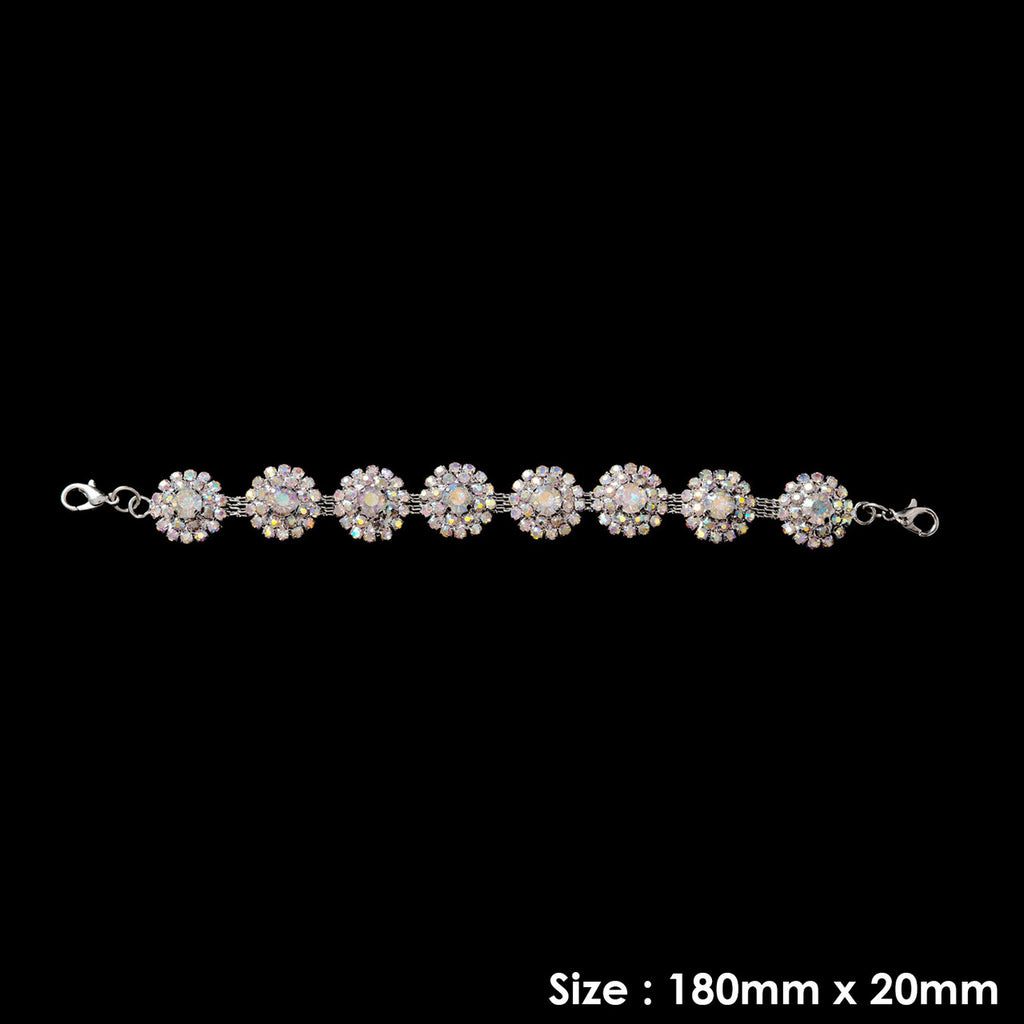 Sew-On Single-Row Diamante Motif