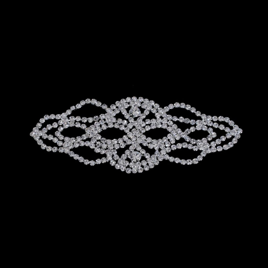Diamante Motif - B005 - 130mm x 55mm
