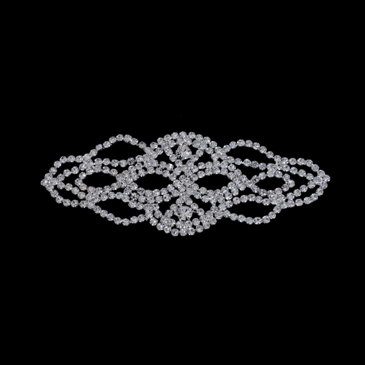 Diamante Motif - B005 - 130mm x 55mm
